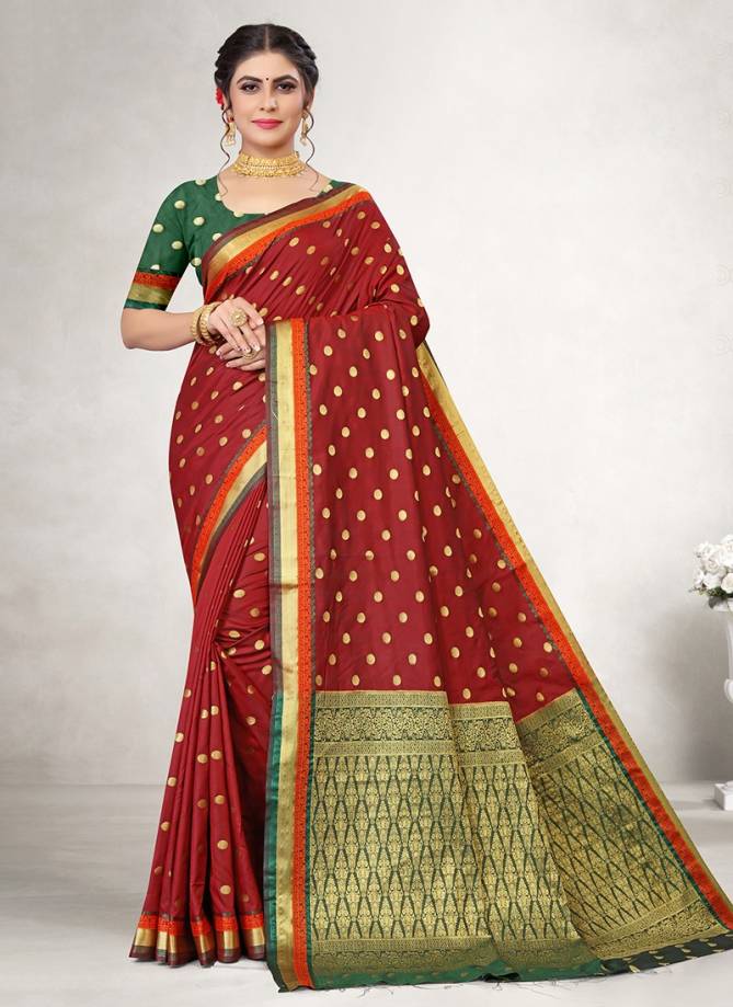 Lakshya Vidya 17 Exclusive Wear Jacquard Silk Latest Saree Collection